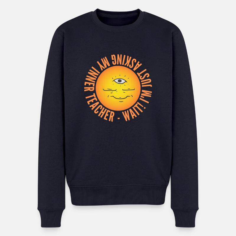 Third Eye - Drittes Auge - 3rd Eye lustiges TShirt - Männer Premium Bio Pullover - Navy