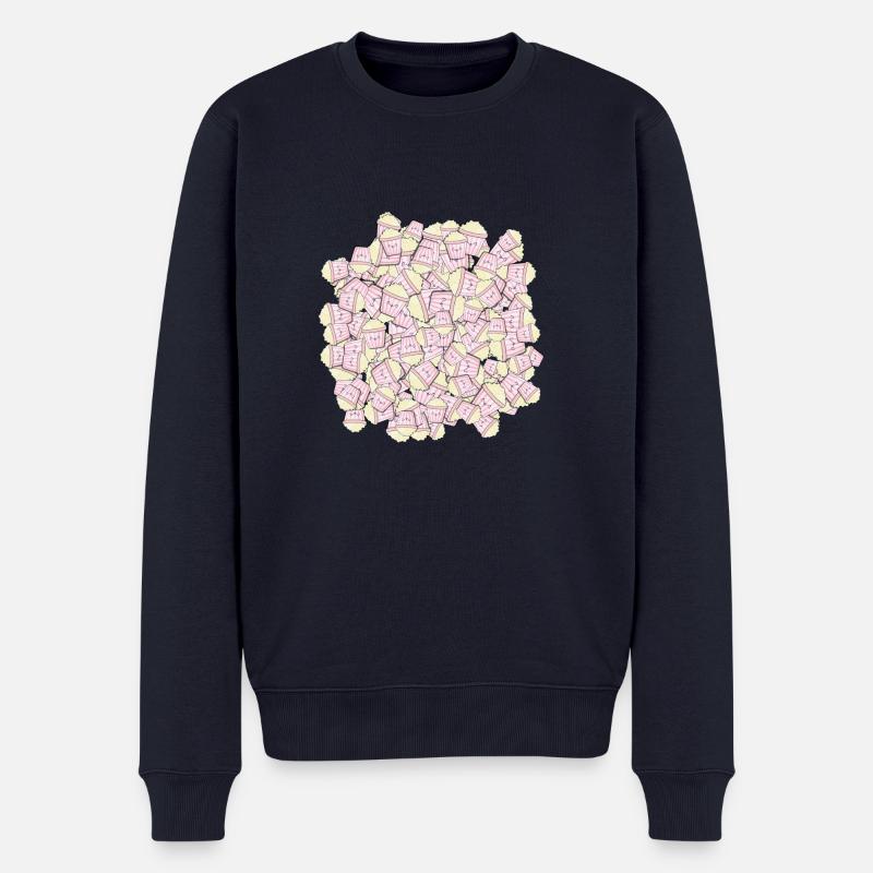 beaucoup de maïs soufflé sucré - Pull Premium bio Homme - bleu marine