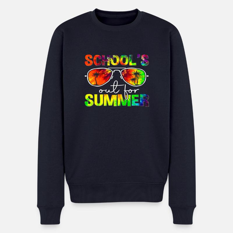 School´s out for Summer - Männer Premium Bio Pullover - Navy