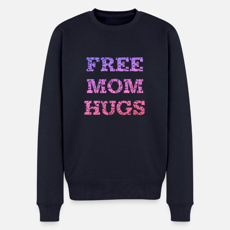 Câlins gratuits pour maman - Pull Premium bio Homme - bleu marine