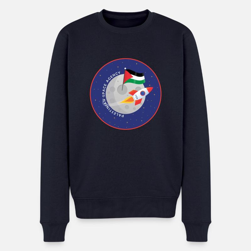 Agence spatiale palestinienne - Pull Premium bio Homme - bleu marine
