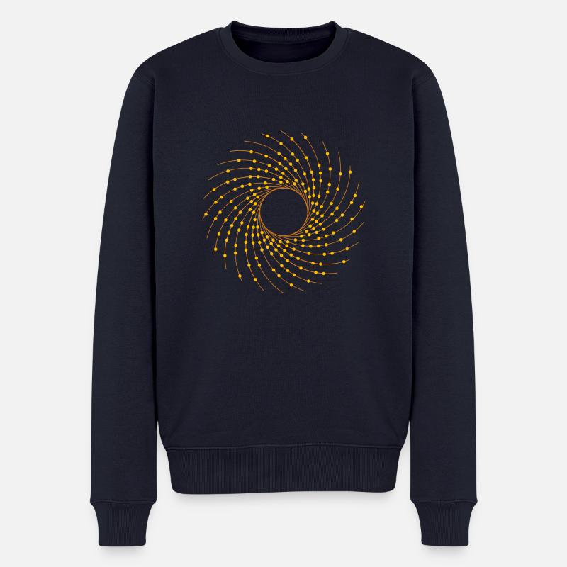 Universum Logo - Männer Premium Bio Pullover - Navy