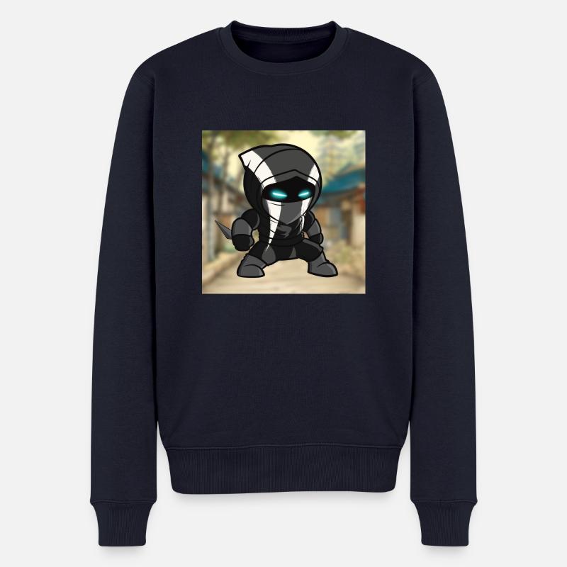 bitcoincash - Männer Premium Bio Pullover - Navy