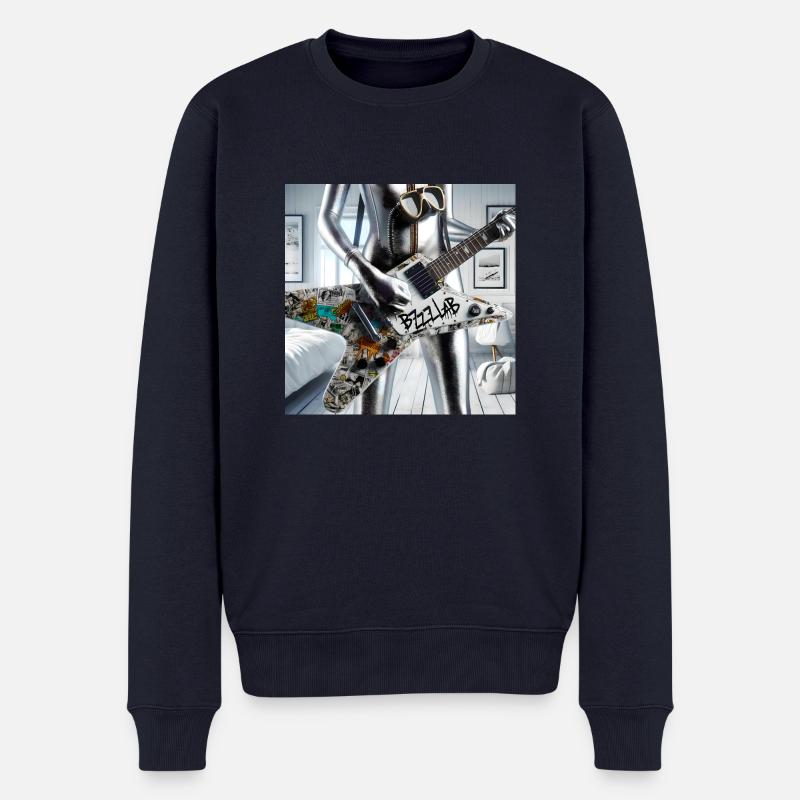 Neo Rockers 1 - Männer Premium Bio Pullover - Navy