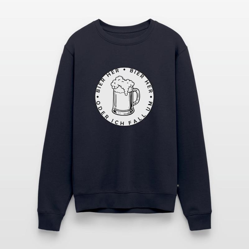 Bees here - Oder ich fall um! Men's Premium Organic Jumper