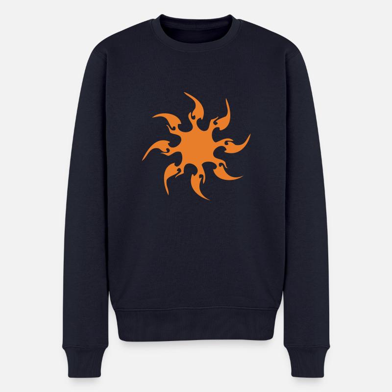startribal - Männer Premium Bio Pullover - Navy
