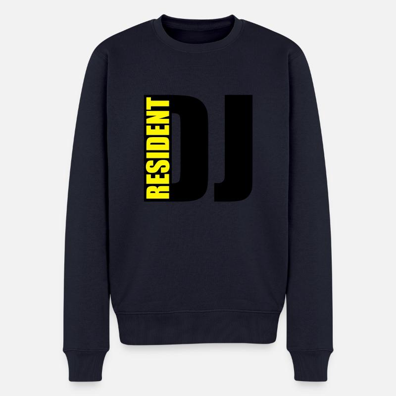 resident DJ - Pull Premium bio Homme - bleu marine