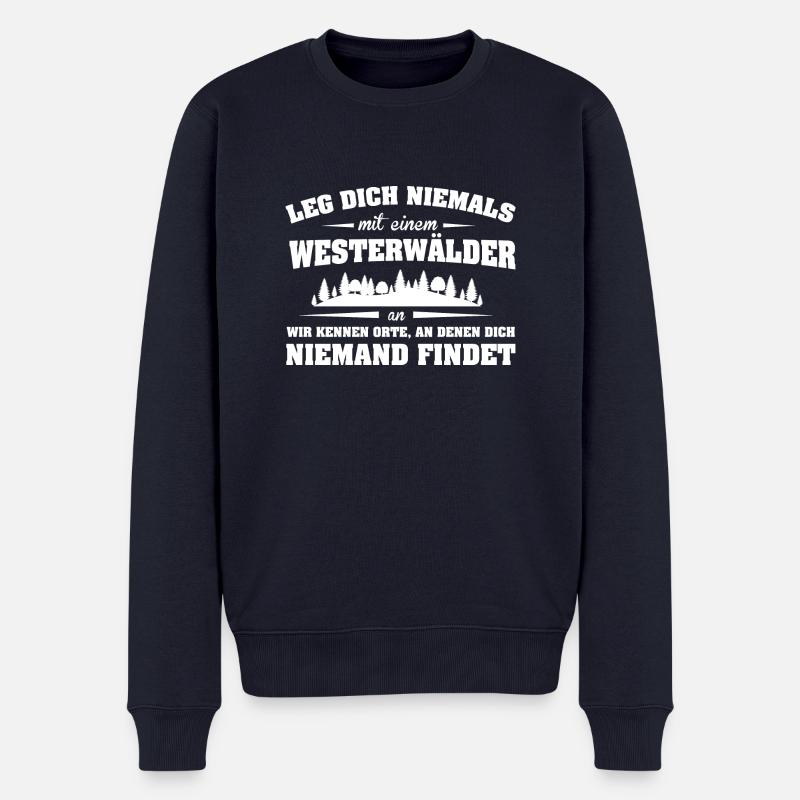 Länder Westerwälder LDN - Männer Premium Bio Pullover - Navy