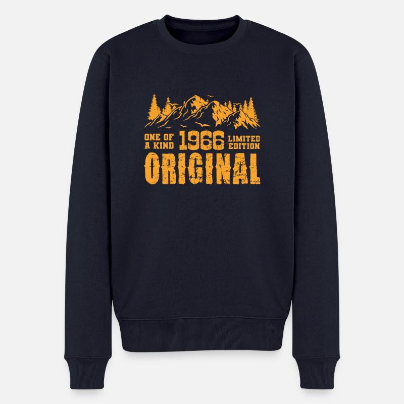 Cadeau d’anniversaire 1966 - 1966 - Pull Premium bio Homme - bleu marine