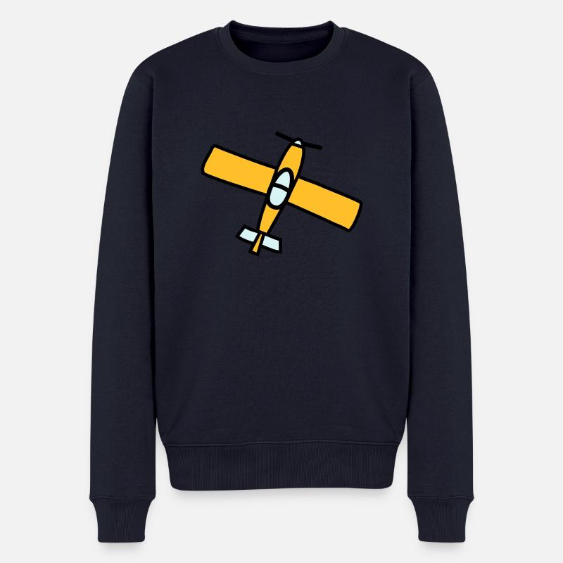 Airplane Design - Pull Premium bio Homme - bleu marine