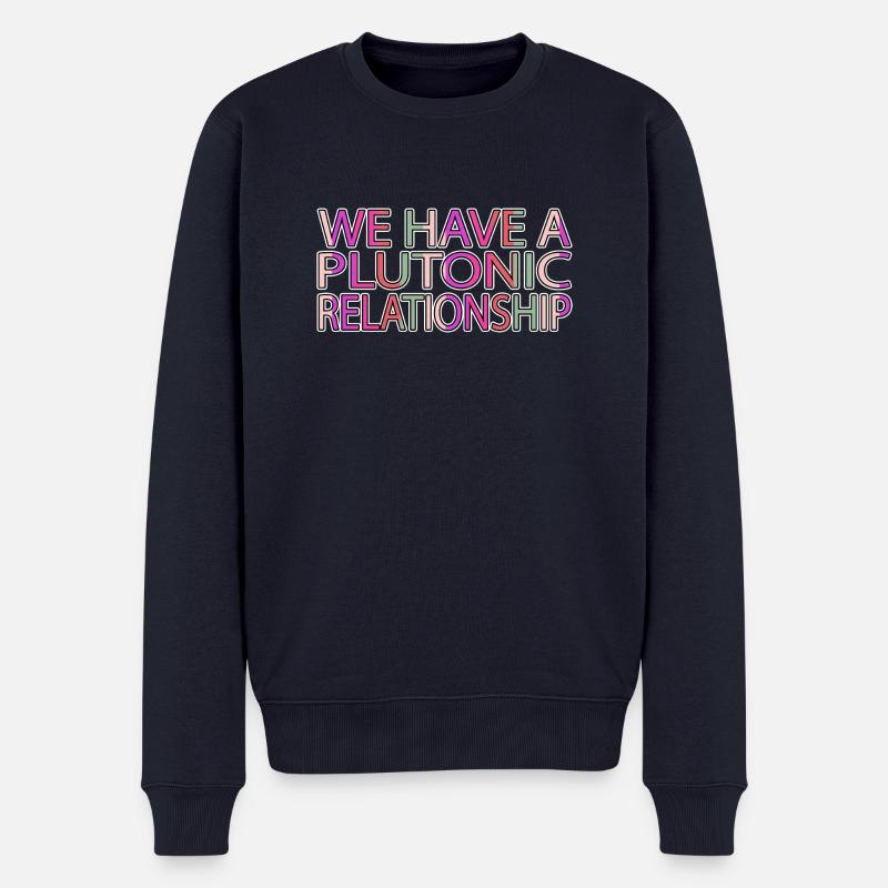 blagues télescopes déclaration astronomie - Pull Premium bio Homme - bleu marine
