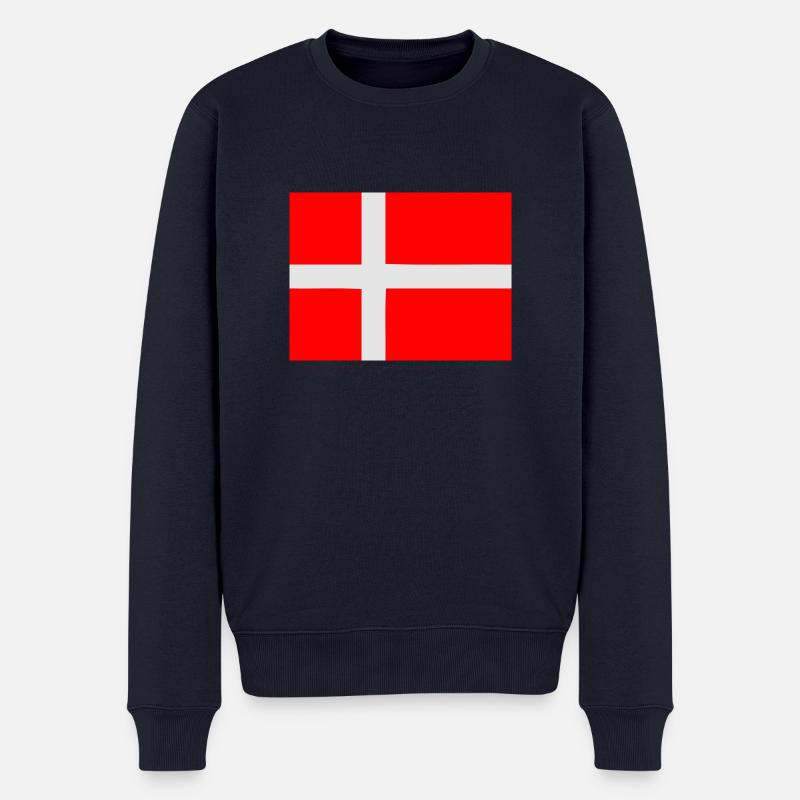 daenemark - Männer Premium Bio Pullover - Navy