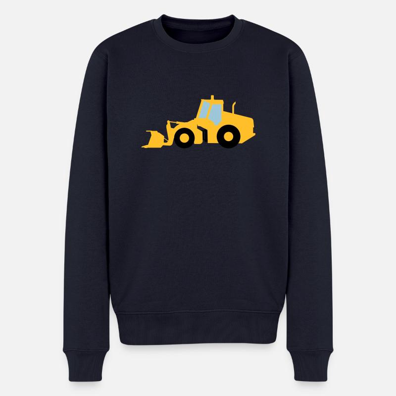 Radlader - Männer Premium Bio Pullover - Navy