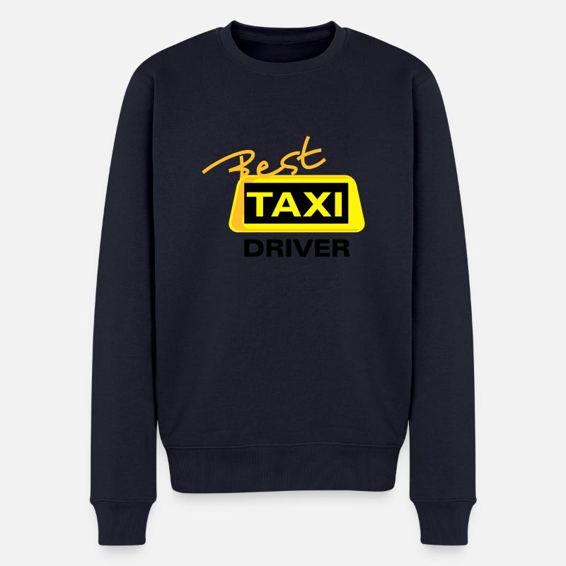 Best Taxi Driver 3 - Männer Premium Bio Pullover - Navy