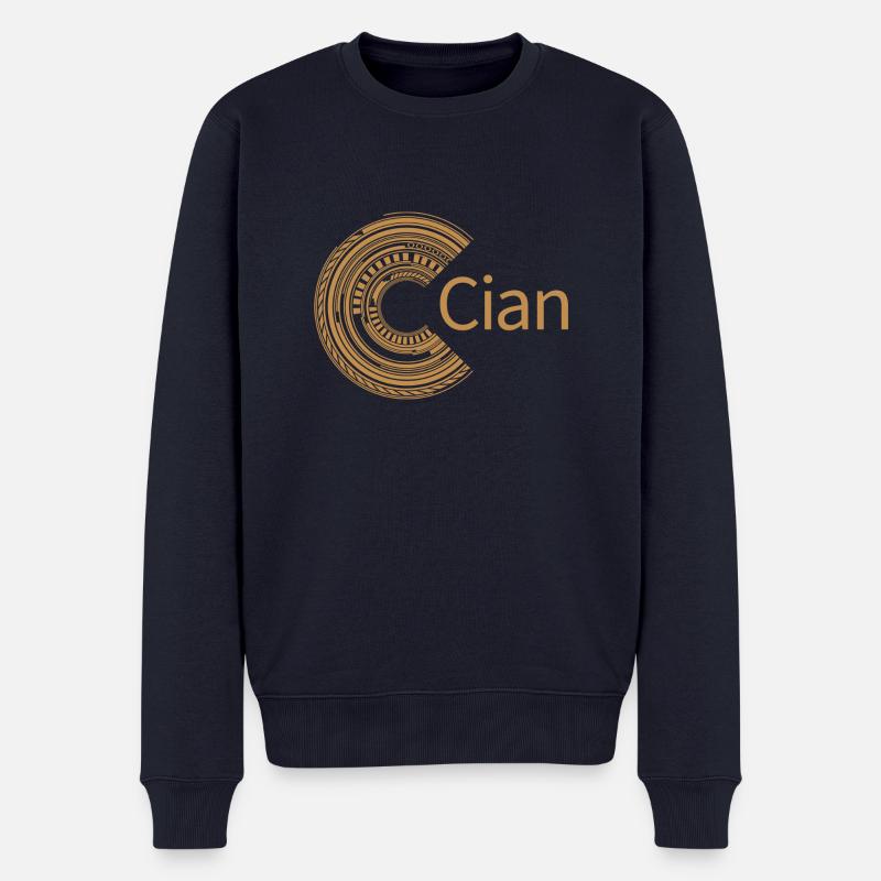 Pour Cian - Pull Premium bio Homme - bleu marine