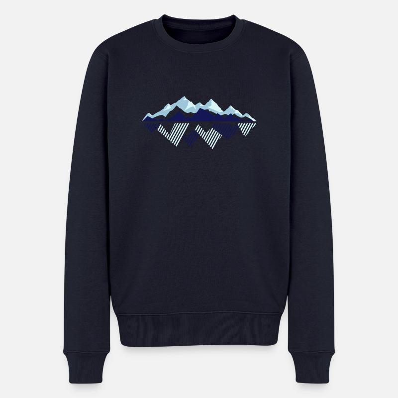 Tauern - Männer Premium Bio Pullover - Navy