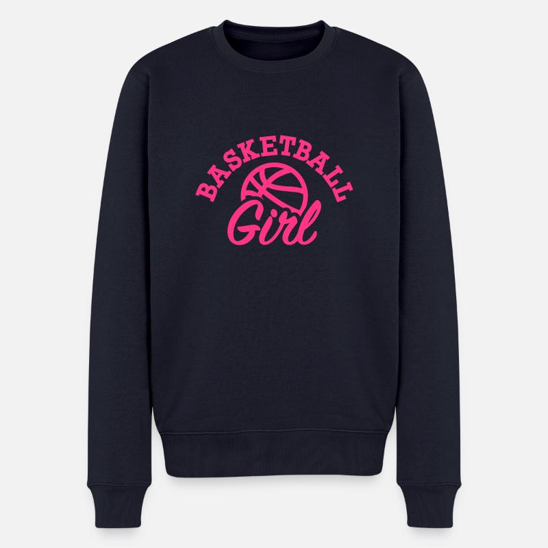 Basketball - Pull Premium bio Homme - bleu marine