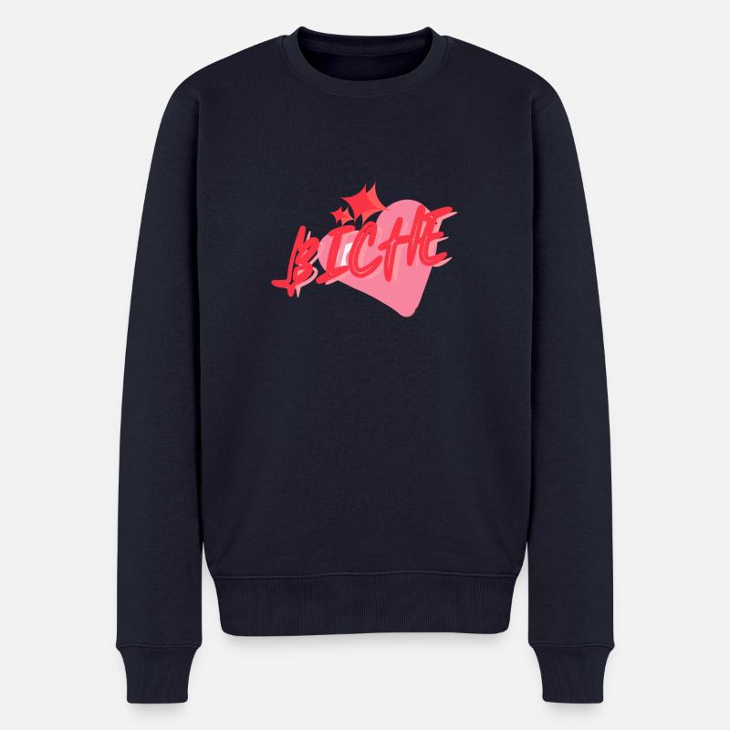 Biche - Pull Premium bio Homme - bleu marine