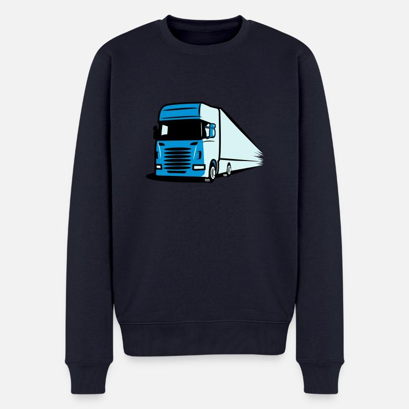 Art de camion camion - Pull Premium bio Homme - bleu marine