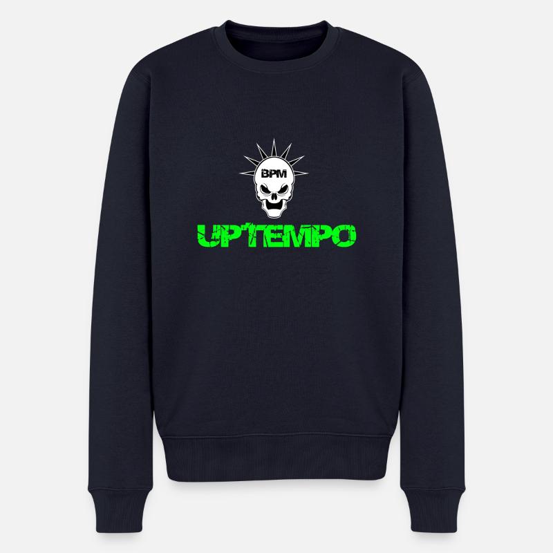 Uptempo Liberty - Männer Premium Bio Pullover - Navy