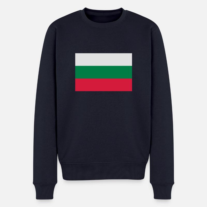 Bulgaria - Pull Premium bio Homme - bleu marine