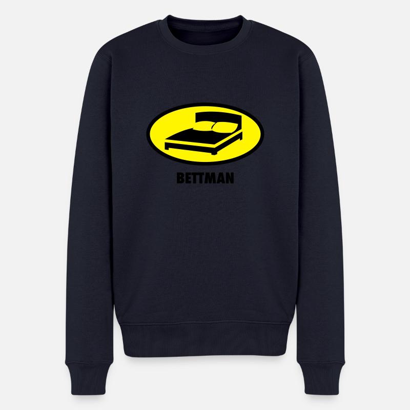 Bettman - Männer Premium Bio Pullover - Navy