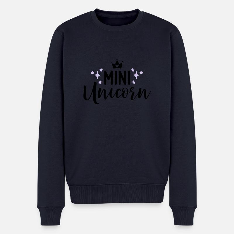 Unicorn - Pull Premium bio Homme - bleu marine