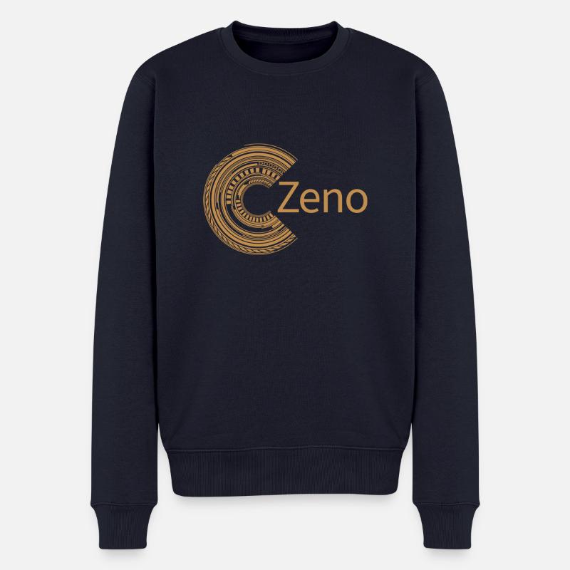 Pour Zeno - Pull Premium bio Homme - bleu marine