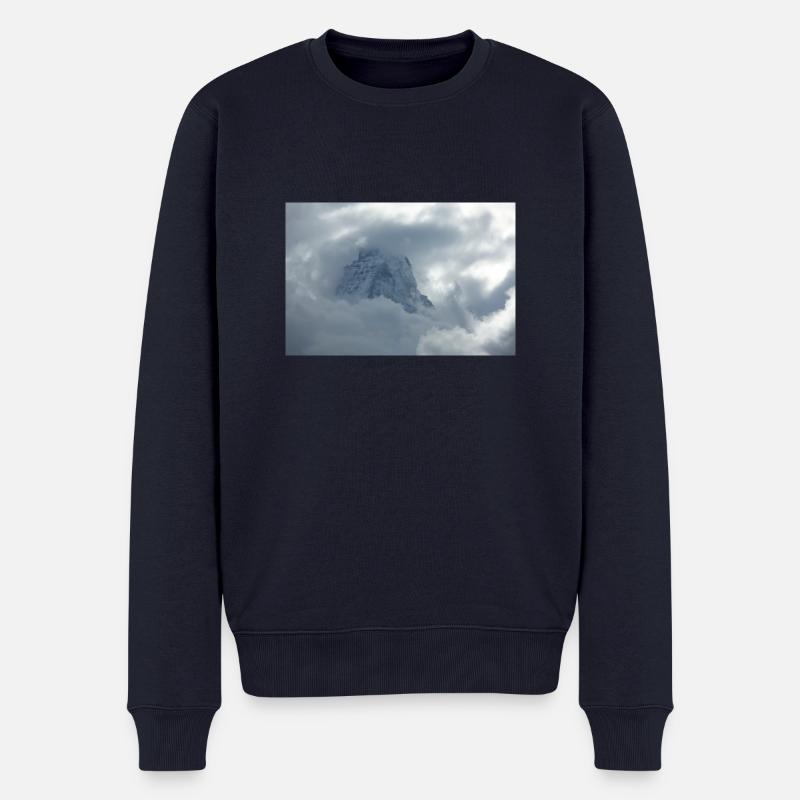 Matterhorn - Männer Premium Bio Pullover - Navy