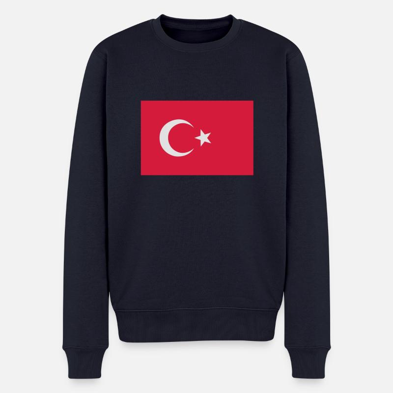 truthan - Männer Premium Bio Pullover - Navy