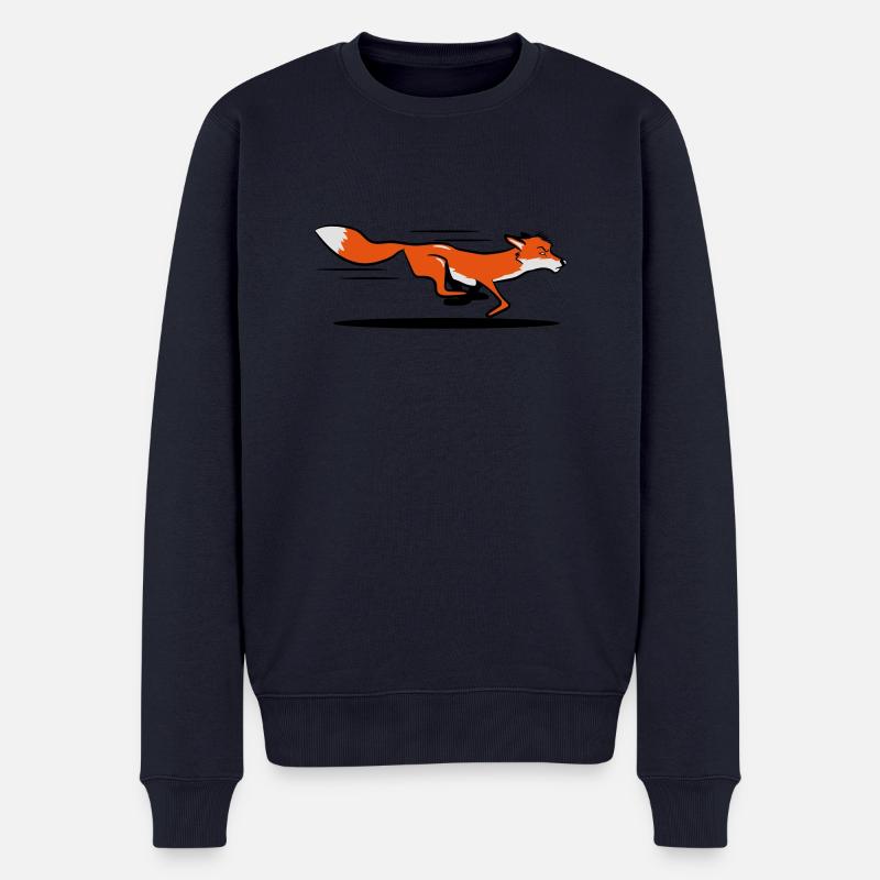 course course Fuchs - Pull Premium bio Homme - bleu marine