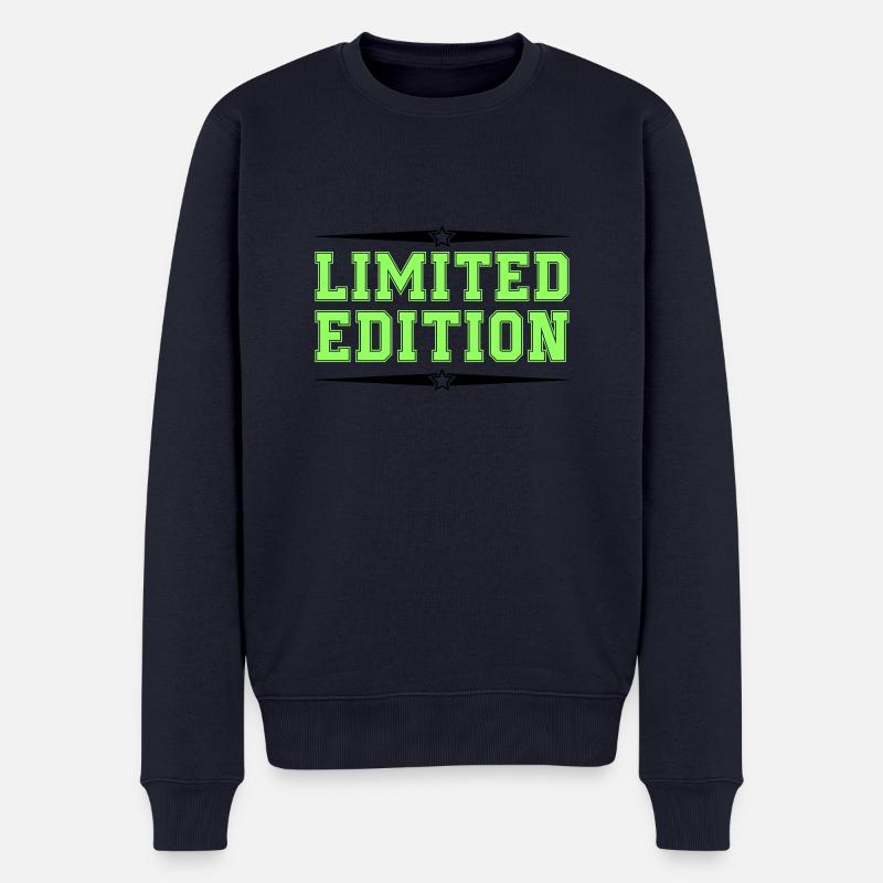 Édition limitée - Pull Premium bio Homme - bleu marine
