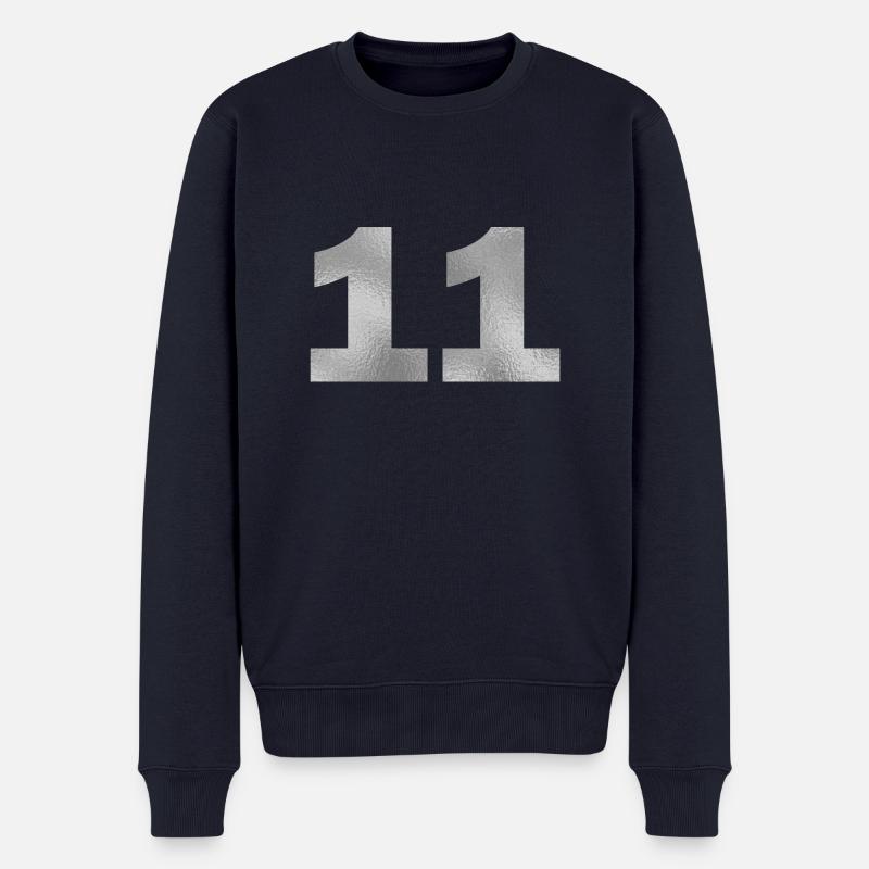 Anniversaire 11 ans - Pull Premium bio Homme - bleu marine