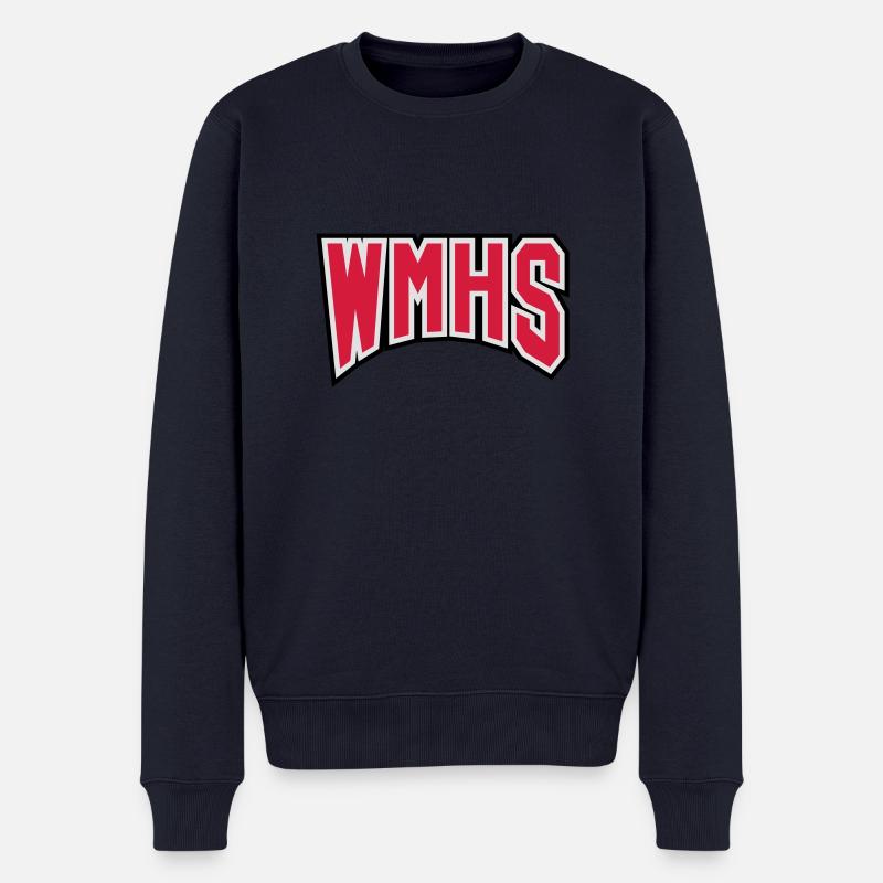 WMHS - Männer Premium Bio Pullover - Navy