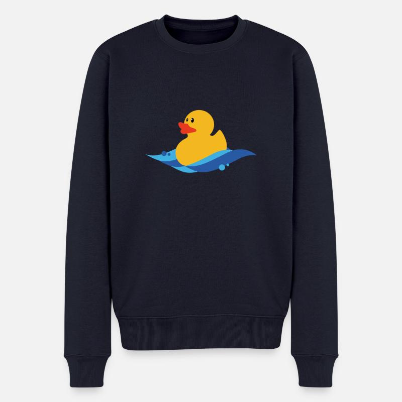 canard - Pull Premium bio Homme - bleu marine
