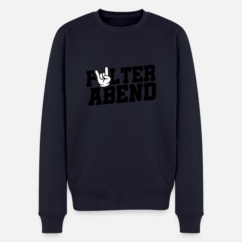 Polterabend Party - Männer Premium Bio Pullover - Navy