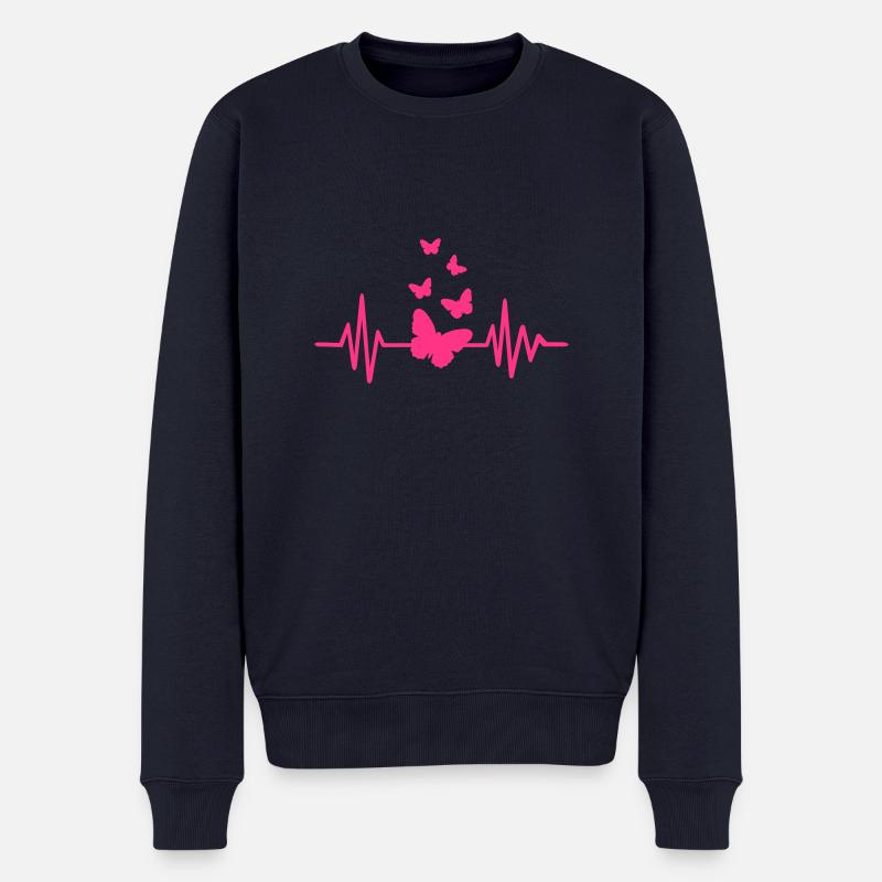 Papillon - Pull Premium bio Homme - bleu marine