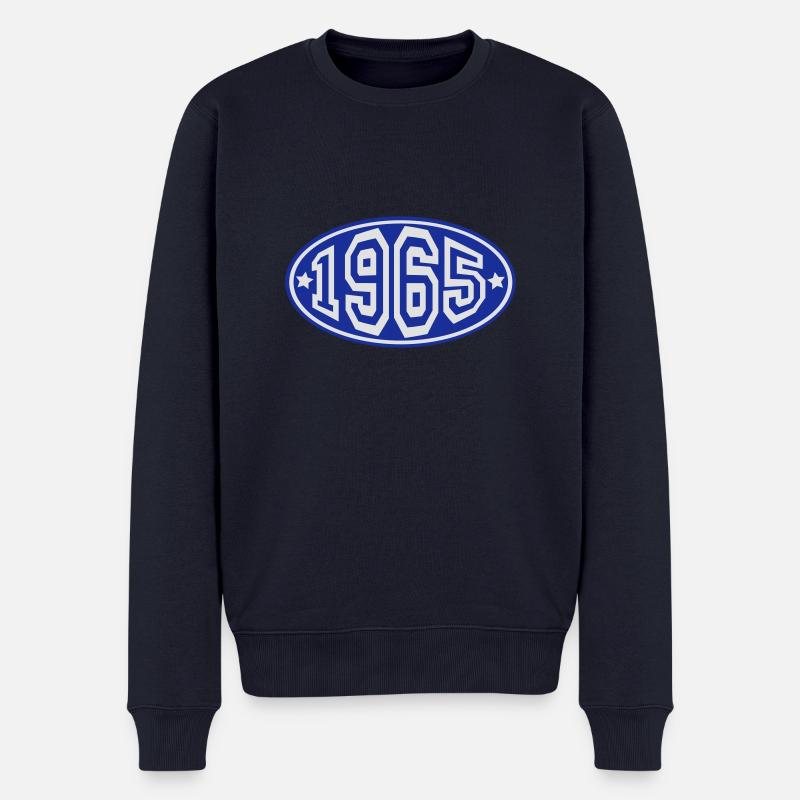 1965 - Männer Premium Bio Pullover - Navy
