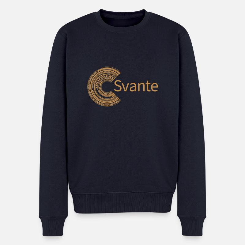 Für Svante - Männer Premium Bio Pullover - Navy