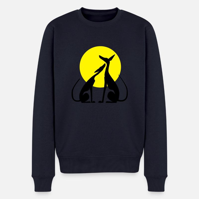 Be mine! - Männer Premium Bio Pullover - Navy