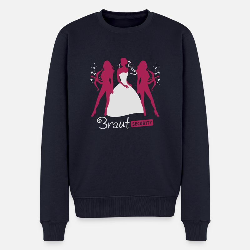 Bride de sécurité 2C - Pull Premium bio Homme - bleu marine