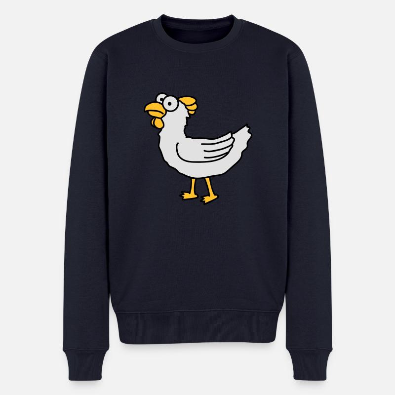 chicken - Pull Premium bio Homme - bleu marine