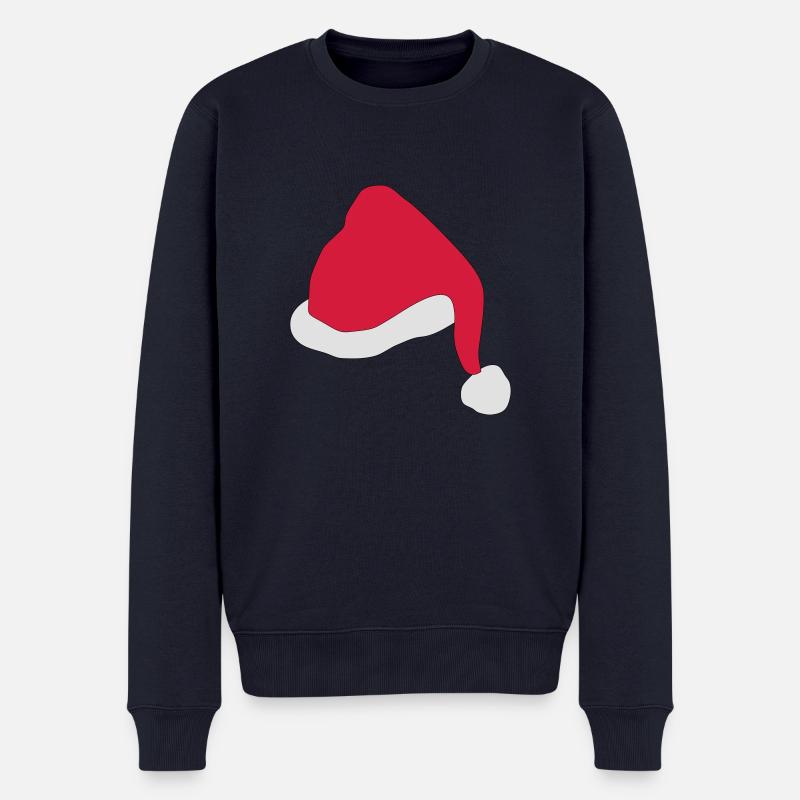 weihnachten - Männer Premium Bio Pullover - Navy
