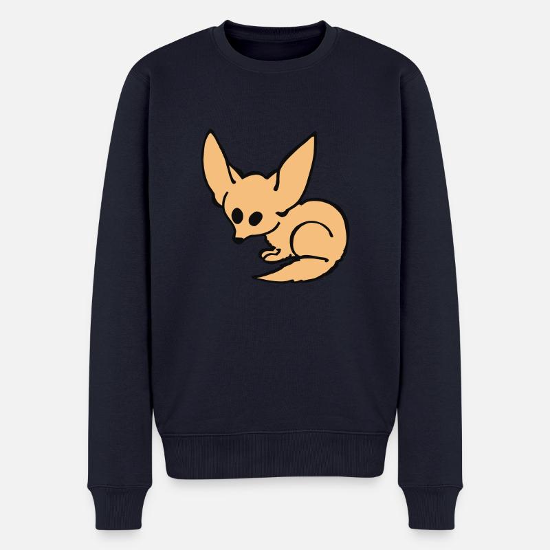 Fennec - Pull Premium bio Homme - bleu marine