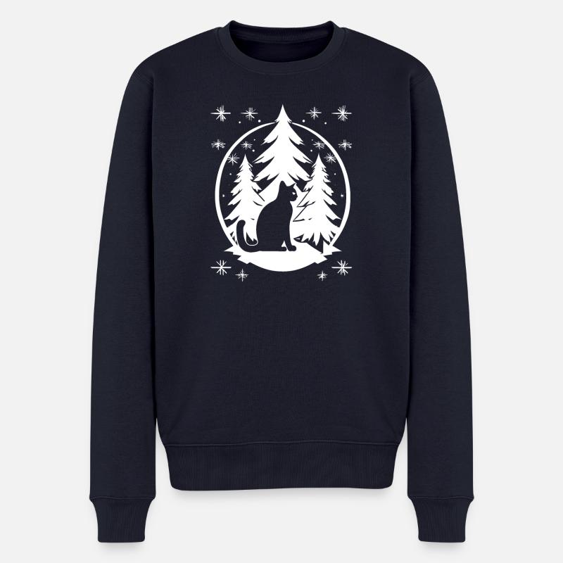 Chaton - Pull Premium bio Homme - bleu marine