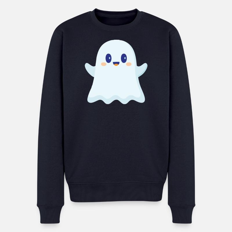 süßer Geist - Männer Premium Bio Pullover - Navy