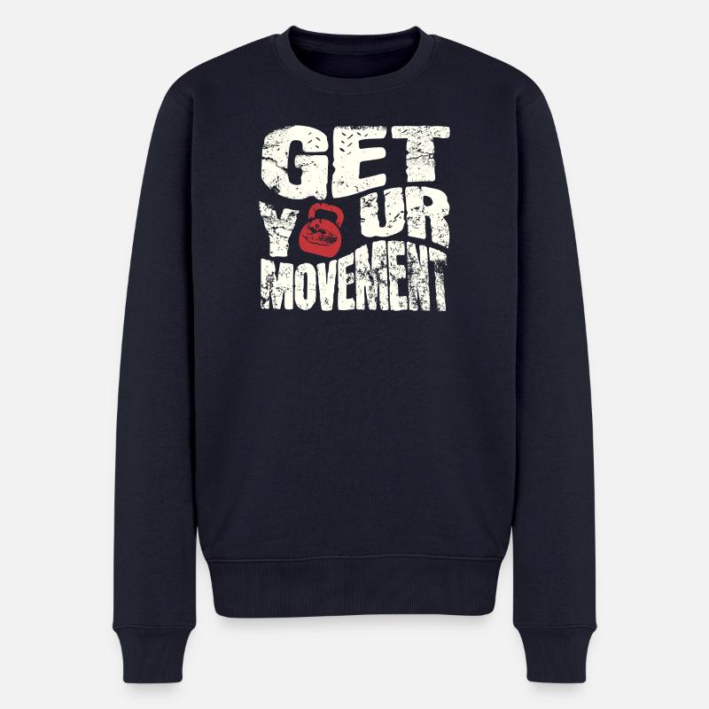 Get your movement - Männer Premium Bio Pullover - Navy