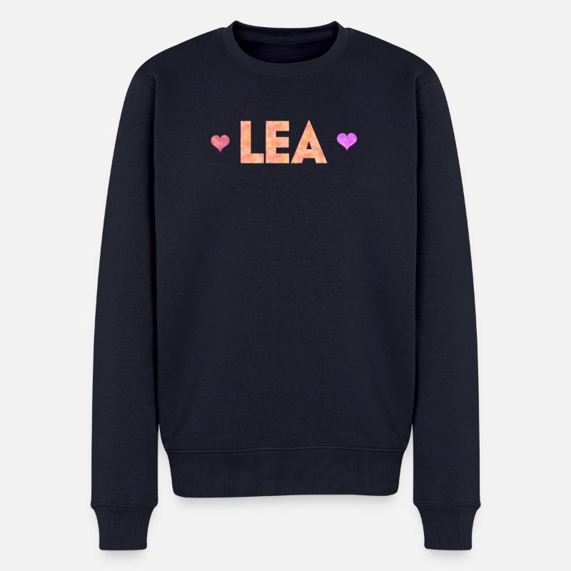 Lea - Männer Premium Bio Pullover - Navy