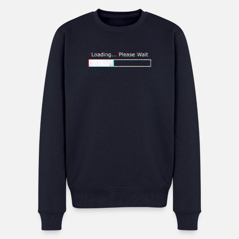 Laden Bitte warten - Männer Premium Bio Pullover - Navy