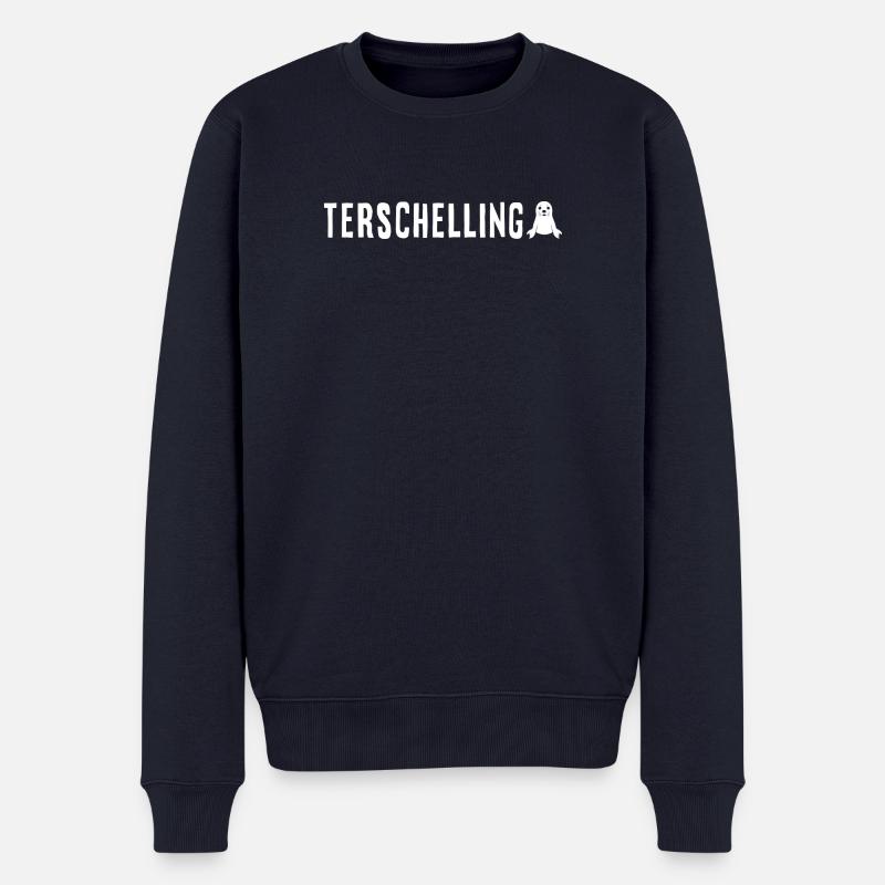 Robbe Terschelling - Männer Premium Bio Pullover - Navy